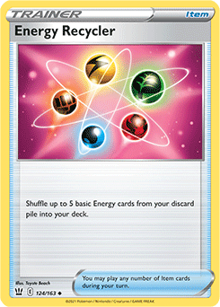 Energy Recycler Battle Styles 124/163