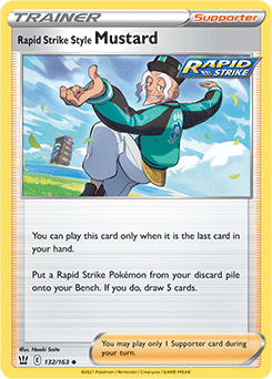 Rapid Strike Style Mustard Battle Styles 132/163