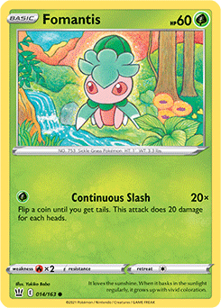 Fomantis Battle Styles 014/163