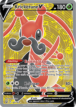 Kricketune V Battle Styles 142/163