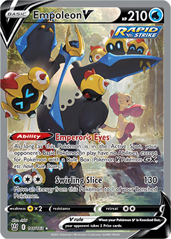 Empoleon V Battle Styles 146/163