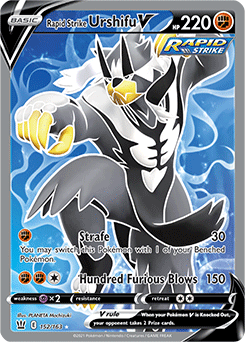Rapid Strike Urshifu V Battle Styles 152/163
