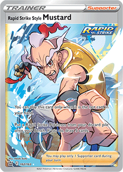 Rapid Strike Style Mustard Battle Styles 162/163