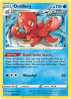 Octillery Battle Styles 037/163