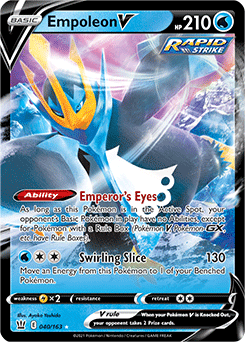 Empoleon V Battle Styles 040/163