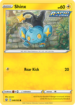 Shinx Battle Styles 046/163
