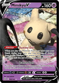 Mimikyu V Battle Styles 062/163