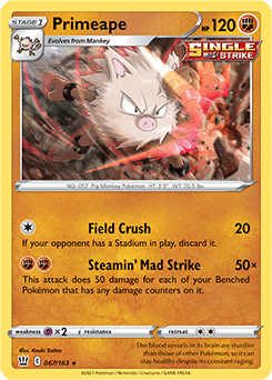 Primeape Battle Styles 067/163