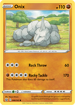 Onix Battle Styles 068/163