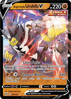 Single Strike Urshifu V Battle Styles 085/163