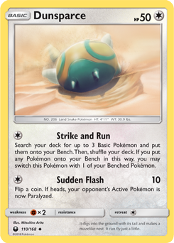 Dunsparce Celestial Storm 110/168