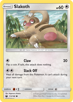 Slakoth Celestial Storm 113/168
