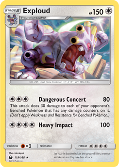 Exploud Celestial Storm 119/168