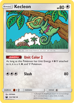 Kecleon Celestial Storm 122/168