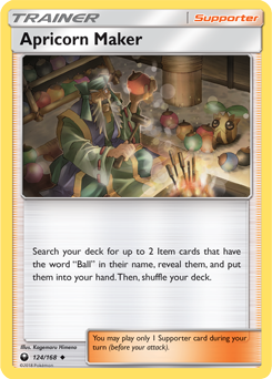 Apricorn Maker Celestial Storm 124/168