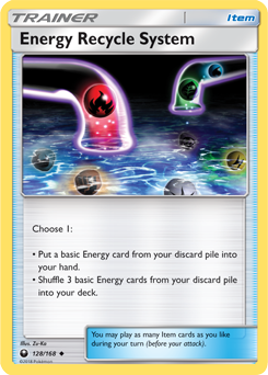 Energy Recycle System Celestial Storm 128/168