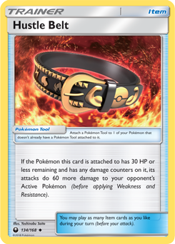 Hustle Belt Celestial Storm 134/168