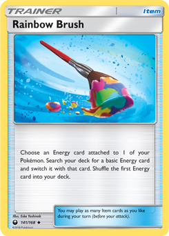 Rainbow Brush Celestial Storm 141/168