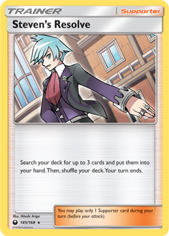 Steven's Resolve Celestial Storm 145/168