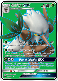 Shiftry GX Celestial Storm 152/168