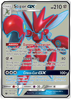Scizor GX Celestial Storm 158/168