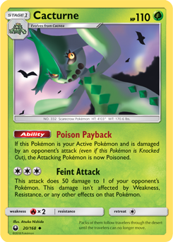 Cacturne Celestial Storm 20/168