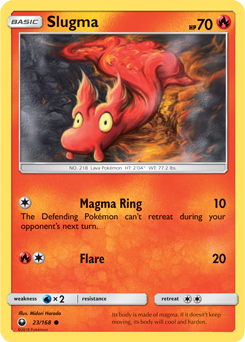 Slugma Celestial Storm 23/168