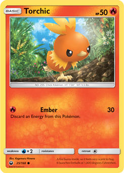 Torchic Celestial Storm 25/168
