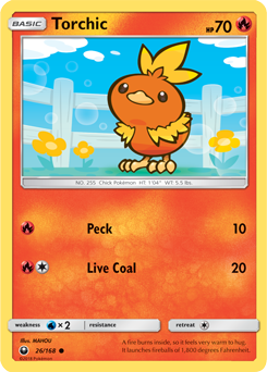 Torchic Celestial Storm 26/168