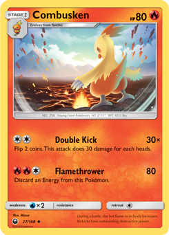 Combusken Celestial Storm 27/168