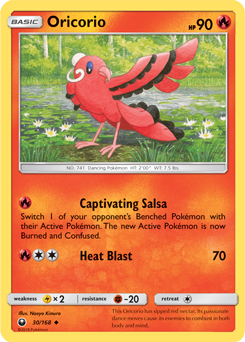 Oricorio Celestial Storm 30/168