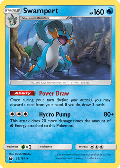 Swampert Celestial Storm 35/168