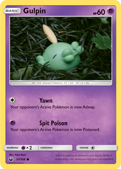 Gulpin Celestial Storm 57/168