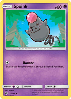 Spoink Celestial Storm 59/168