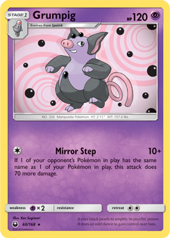 Grumpig Celestial Storm 60/168