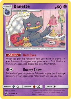 Banette Celestial Storm 65/168
