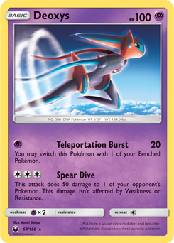 Deoxys Celestial Storm 69/168