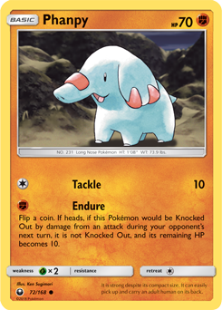 Phanpy Celestial Storm 72/168