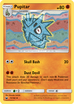 Pupitar Celestial Storm 75/168
