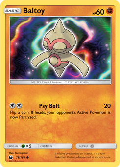 Baltoy Celestial Storm 78/168