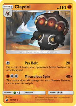 Claydol Celestial Storm 79/168