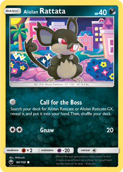 Alolan Rattata Celestial Storm 84/168