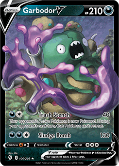 Garbodor V Evolving Skies 100/203
