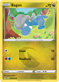 Bagon Evolving Skies 107/203