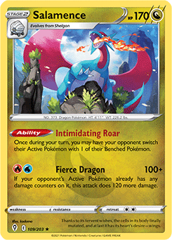 Salamence Evolving Skies 109/203