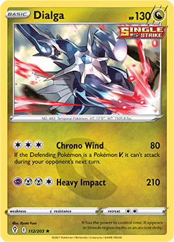 Dialga Evolving Skies 112/203