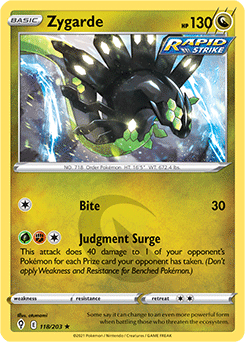 Zygarde Evolving Skies 118/203