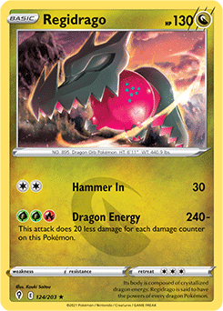 Regidrago Evolving Skies 124/203