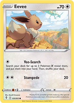 Eevee Evolving Skies 125/203