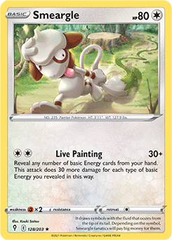 Smeargle Evolving Skies 128/203